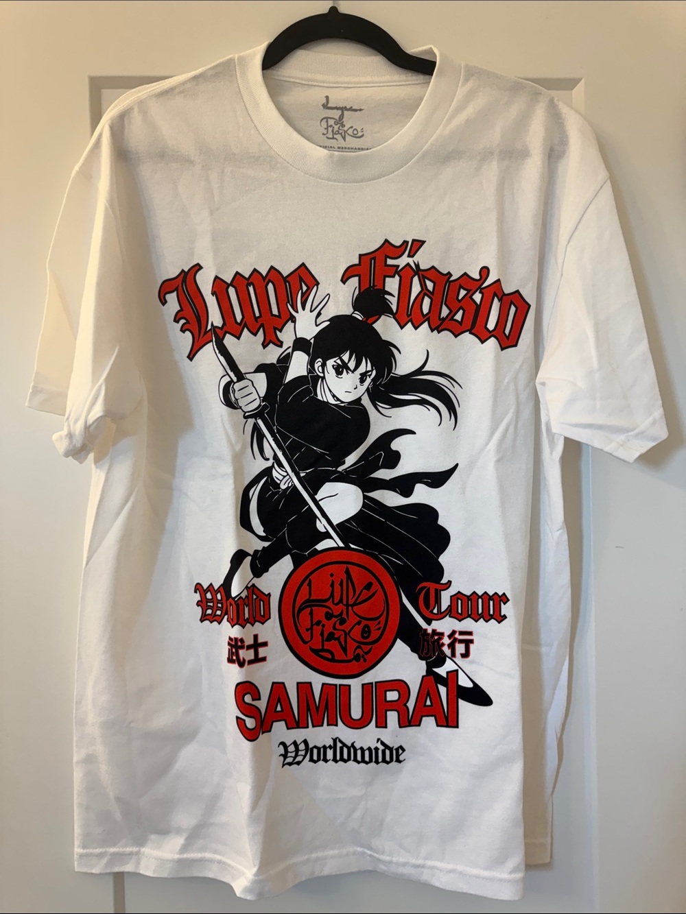 Lupe Fiasco Samurai World Tour Official Tee